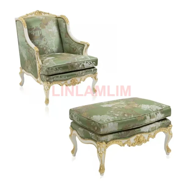 Ghế phòng khách Sofa Gỗ Mỹ vải vải sofa + ghế đẩu диван мебель кровать muebles de sala cama Puff asiento sala fu
