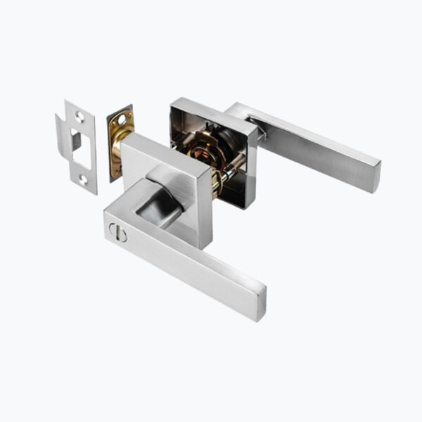 Bộ khóa tay nắm cửa toilet HAFELE 499.63.973 cao cấp chống trộm an toàn kiểu Âu