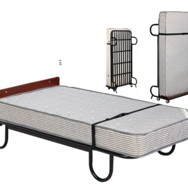 Giường phụ khách sạn không gấp đệm lò xo 20cm - Mã GP-K20
