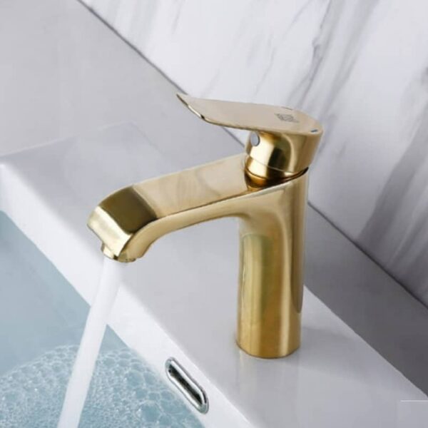 Vòi lavabo nóng lạnh bằng đồng cao cấp – tiết kiệm diện tích, dễ dàng vệ sinh