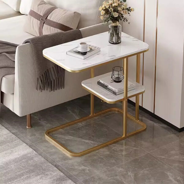 Bàn đặt cạnh sofa kiểu dáng sáng tạo hiện đại – dễ phối hợp với đồ nội thất sẵn có
