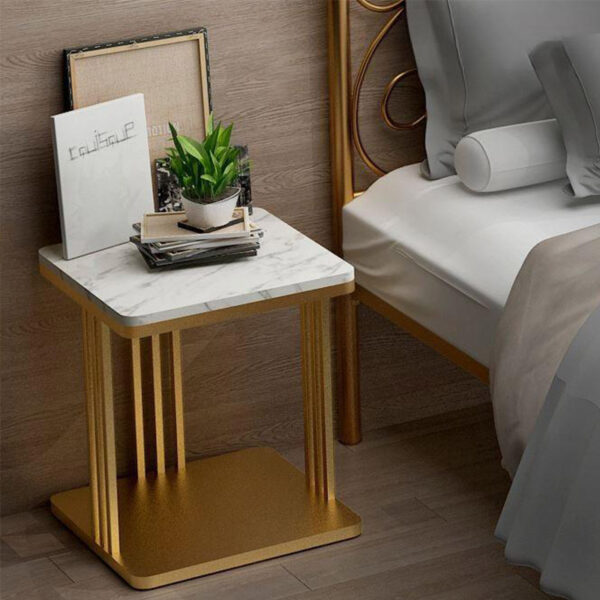 Bàn đặt phòng ngủ khung thép tối giản sang trọng – tối ưu diện tích với thiết kế trang nhã