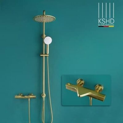 Bộ sen tắm bằng đồng thiết kế sáng tạo – lựa chọn hoàn hảo cho không gian sống hiện đại