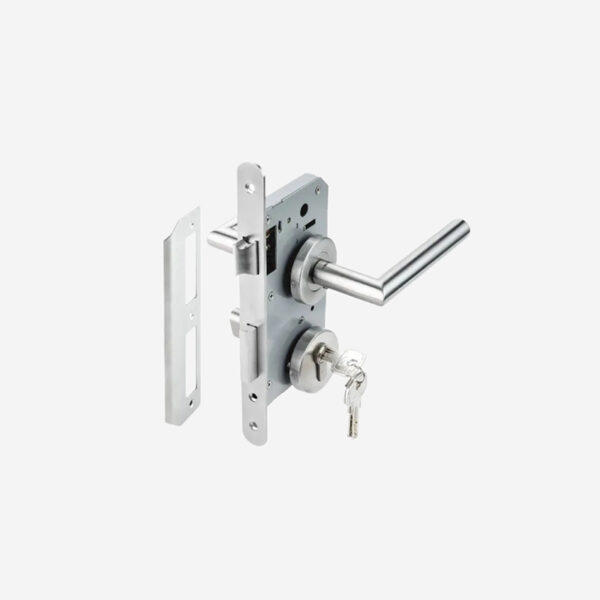 Bộ khóa tay nắm nắp chụp HAFELE 499.62.504 cao cấp chống trộm an toàn kiểu Âu