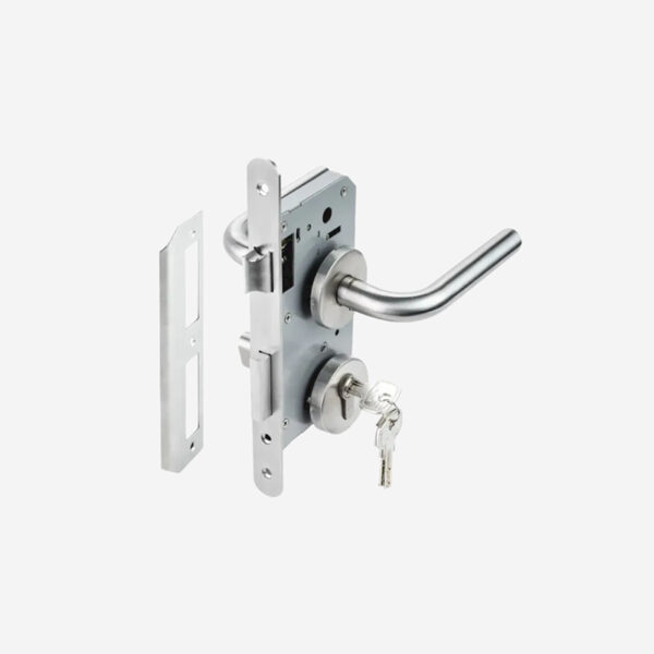 Bộ khóa tay nắm nắp chụp HAFELE 499.62.505 cao cấp chống trộm an toàn kiểu Âu