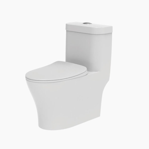 Bồn cầu 1 khối tráng men Nano Kobe Hafele – giải pháp lý tưởng cho nhà ở đô thị