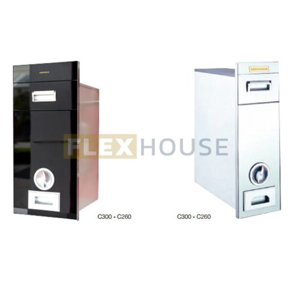 Thùng gạo gương mẫu Đen-Bạc-Trắng sữa-C tiện ích tủ bếp với thiết kế hiện đại, thẩm mỹ
