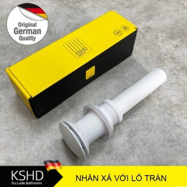 Bộ thoát nước bồn rửa mặt nhấn mở KSHD – phụ kiện thiết yếu cho gia đình hiện đại