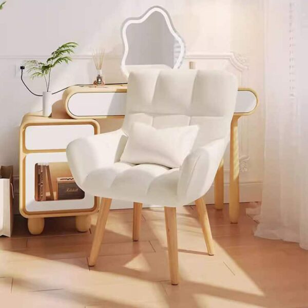 Mẫu Ghế Bành Chân Gỗ Cao Cấp Đệm Dày Phong Cách Mới