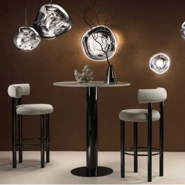 Ghế Quầy Bar Tựa Lưng Kiểu Anh Tom Dixon