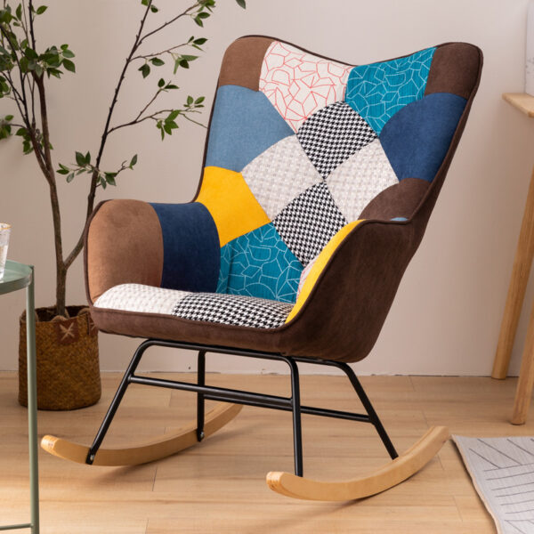 Ghế Sofa Bập Bênh Thư Giãn Chân Gỗ Độc Đáo