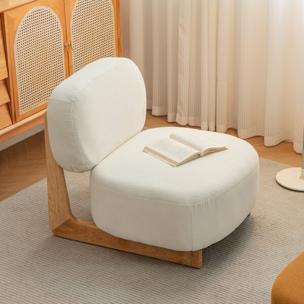 Mẫu Ghế Sofa Lười Thư Giãn Khung Gỗ Tự Nhiên Tự Nhiên