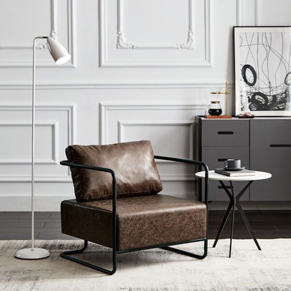 Mẫu Ghế Sofa Phòng Khách Đệm Da Nhiều Màu