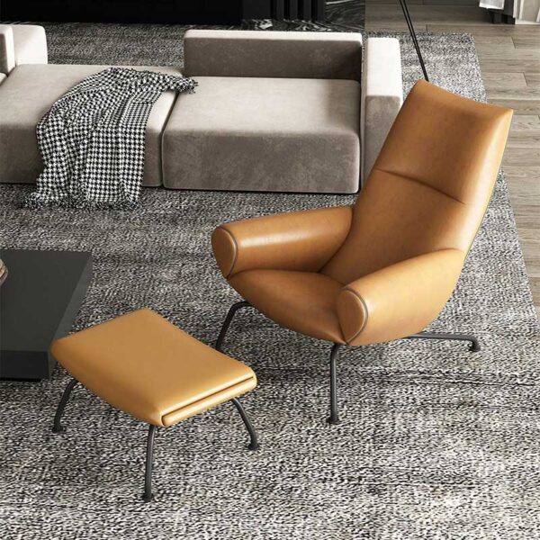 Thiết Kế Ghế Sofa Phòng Khách Thư Giãn Bọc Da Sang Trọng