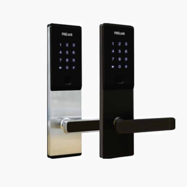 Khóa thông minh vân tay mã số app PHGLock cao cấp chống trộm an toàn cho cửa gỗ