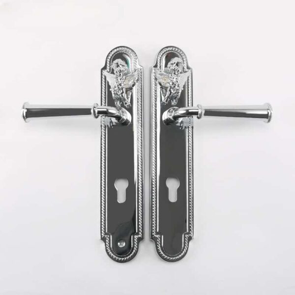 Khóa cửa phòng bằng đồng cổ điển cao cấp chống trộm an toàn cho cửa gỗ kiểu Âu