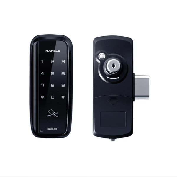Khóa điện tử cho cửa sắt Hafele -TCR cao cấp chống trộm an toàn cho cửa gỗ