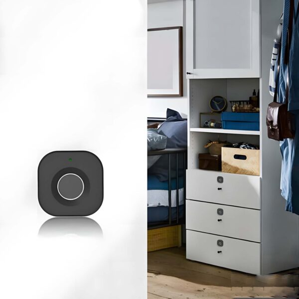 Khóa vân tay mini cho ngăn kéo tủ Taura cao cấp chống trộm an toàn cho cửa g (2)
