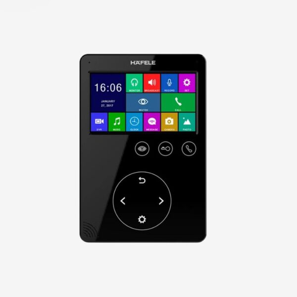 Màn hình cửa cảm ứng SLEEK 4.3 Hafele 959.23.084 cao cấp chống trộm an toàn
