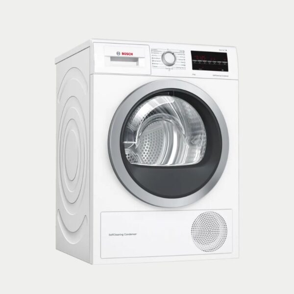 Máy sấy bơm nhiệt chính hãng Bosch 9kg HMH. – giúp không gian gọn gàng hơn