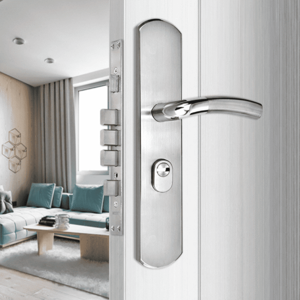 Khóa cửa chính cửa phòng Inox 304 cao cấp FG-812 chống trộm an toàn cho cửa gỗ