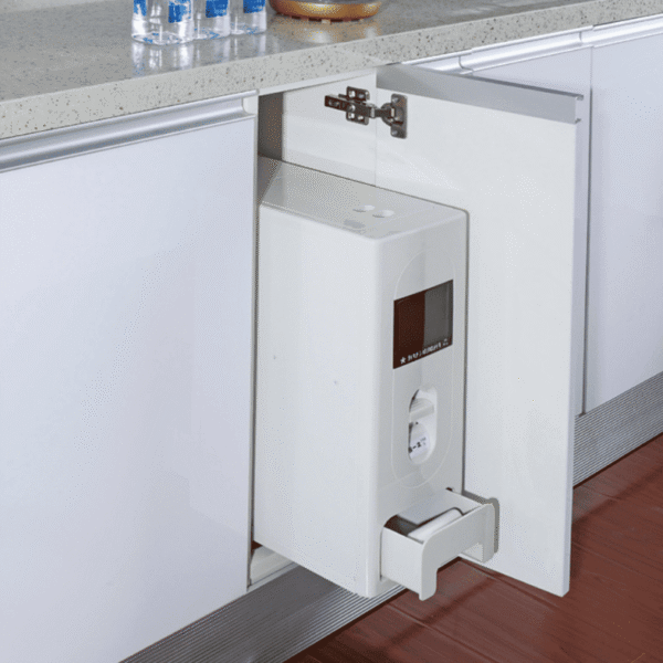 Thùng gạo âm tủ bếp thông minh 15kg tiện ích tủ bếp với thiết kế hiện đại, thẩm mỹ