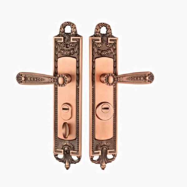 Khóa cửa đại sảnh bằng đồng cho biệt thự T68-L7020 cao cấp chống trộm an toàn