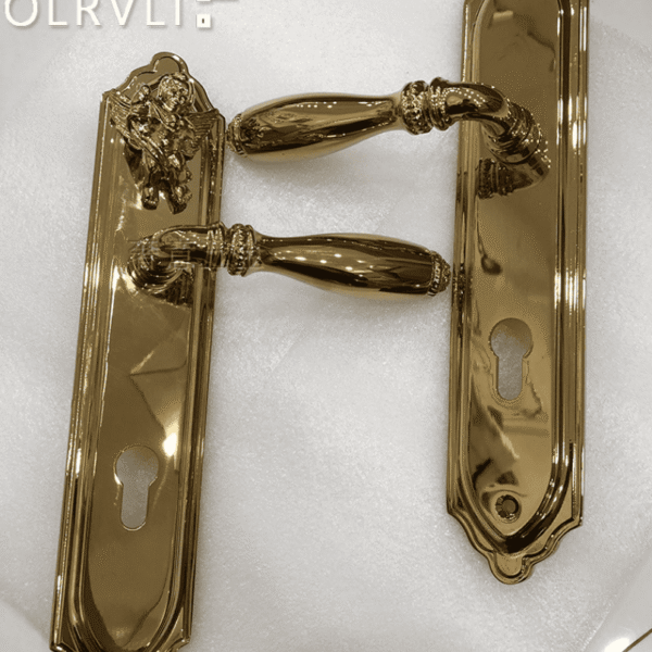 Khóa cửa phòng bằng đồng nhập khẩu Italia OVLI 8192 cao cấp chống trộm an toàn
