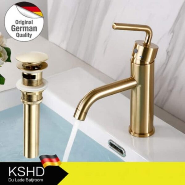 Vòi nước rửa chén và bộ xả nhấn mở lavabo – phụ kiện thiết yếu cho gia đình hiện đại