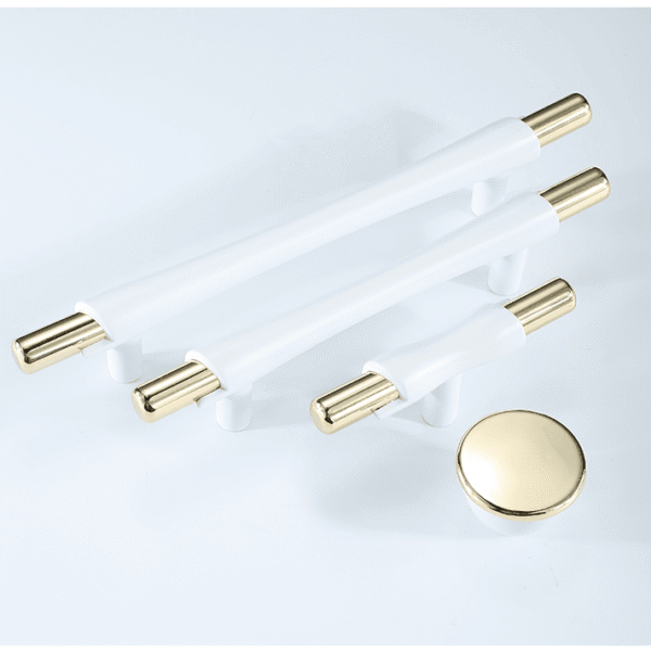Tay nắm tủ gốm sứ phong cách Châu Âu tối giản, nội thất cao cấp