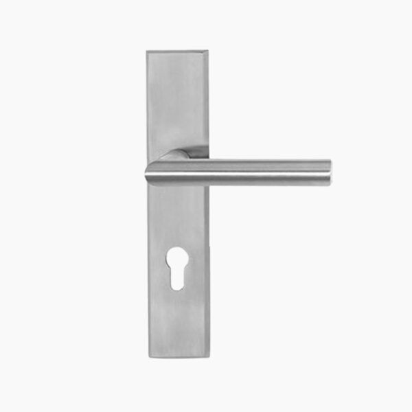 Tay nắm gạt đế dài C/C 72mm Hafele 903.99.303 – phụ kiện cửa hiện đại cao cấp