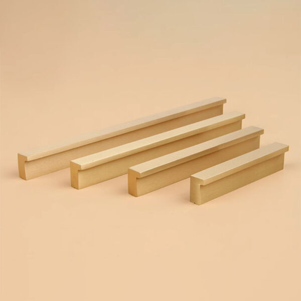 Tay nắm tủ bằng đồng số 7 dạng thanh, nội thất cao cấp
