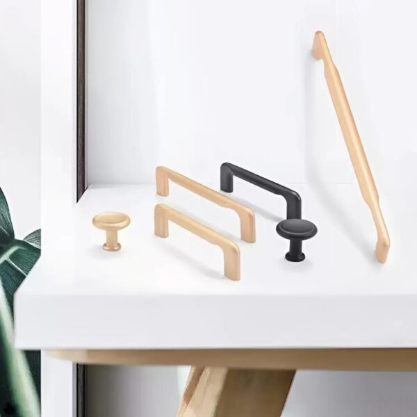 Tay nắm tủ hợp kim hiện đại tối giản, nội thất cao cấp
