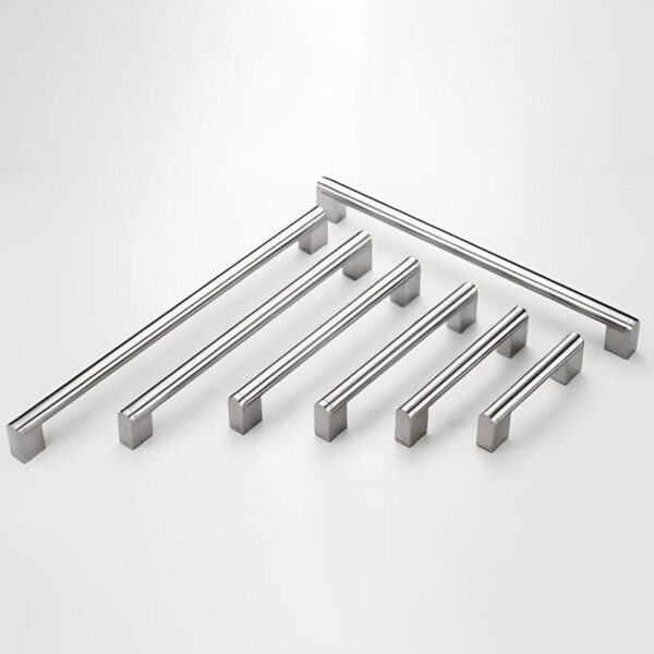 Tay nắm tủ hợp kim nhôm thanh tròn dài tối giản, nội thất cao cấp