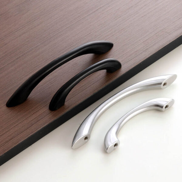 Tay nắm tủ nhựa hiện đại tối giản, nội thất cao cấp