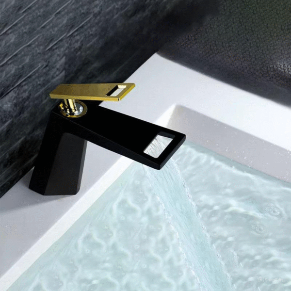 Vòi lavabo nóng lạnh đồng thau kiểu Đức – giúp tổ chức không gian gọn gàng, ngăn nắp