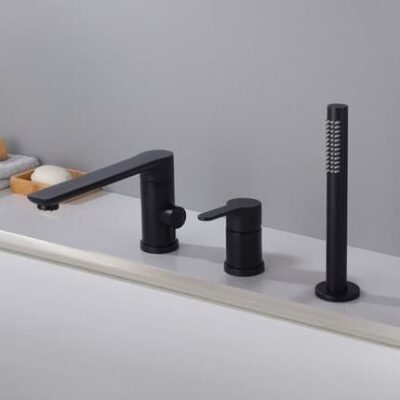 Vòi xả bồn tắm hiện đại nóng lạnh Durad – giúp tổ chức không gian gọn gàng, ngăn nắp