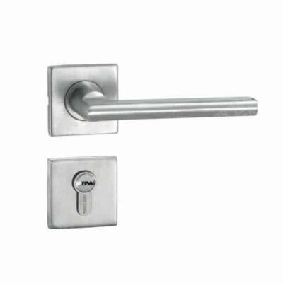 Tay nắm gạt Inox 304 đặc ruột phiên bản vuông Taura cao cấp chống trộm an toàn
