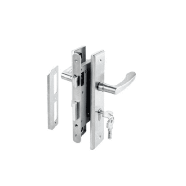 Bộ khóa tay nắm đế dài HAFELE 499.62.503 cao cấp chống trộm an toàn cho cửa gỗ