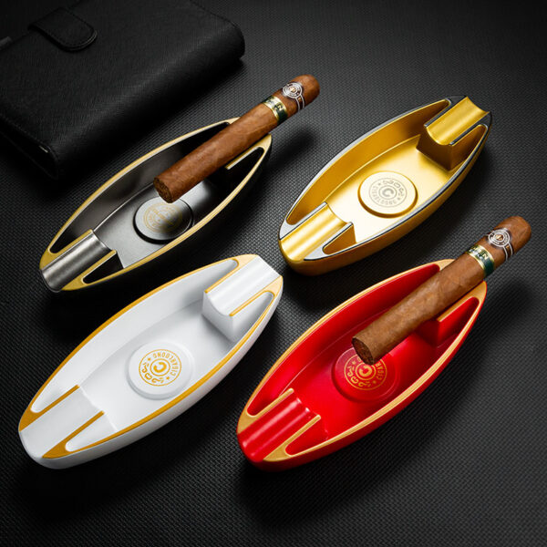 Gạt tàn cigar 2 điếu chiếc thuyền sáng tạo – giải pháp tiện ích cho gia đình