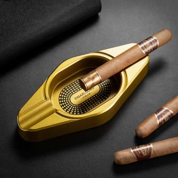 Gạt tàn cigar decor hình thoi độc đáo – giúp không gian gọn gàng hơn