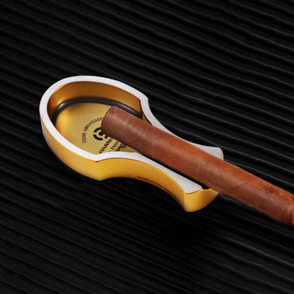 Gạt tàn cigar đơn sáng tạo bằng hợp kim – thiết kế nhỏ gọn, tiện dụng
