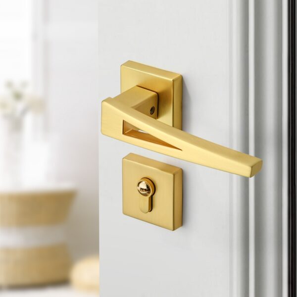 Khóa phân thể hợp kim kẽm tay nắm tam giác A5588 cao cấp chống trộm an toàn