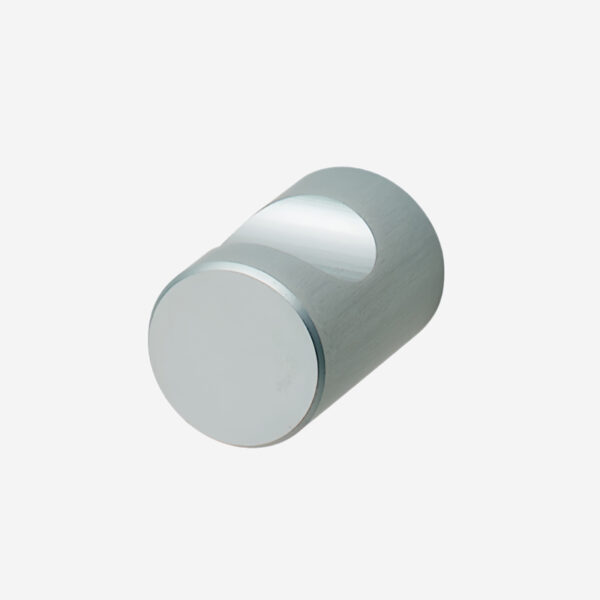 Núm tay nắm nhôm 25mm hình trụ tròn Hafele 135.93, nội thất cao cấp