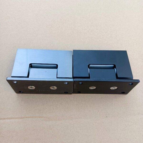 Factory phần cứng Khung thép không gỉ không khung Gương xoay ẩn Bản lề cửa vòi hoa sen