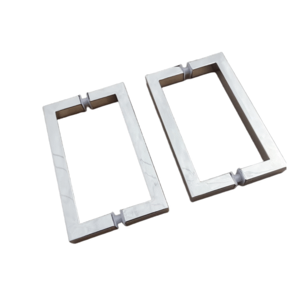 Exquisite Vòng thép không gỉ chất lượng cao Vòng nhôm hình vuông PSS Tay nắm cửa kính phòng tắm