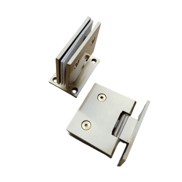 Heavy Duty 180 90 Độ Phòng tắm Kính Tay nắm cửa Phần cứng Bản lề cửa kính