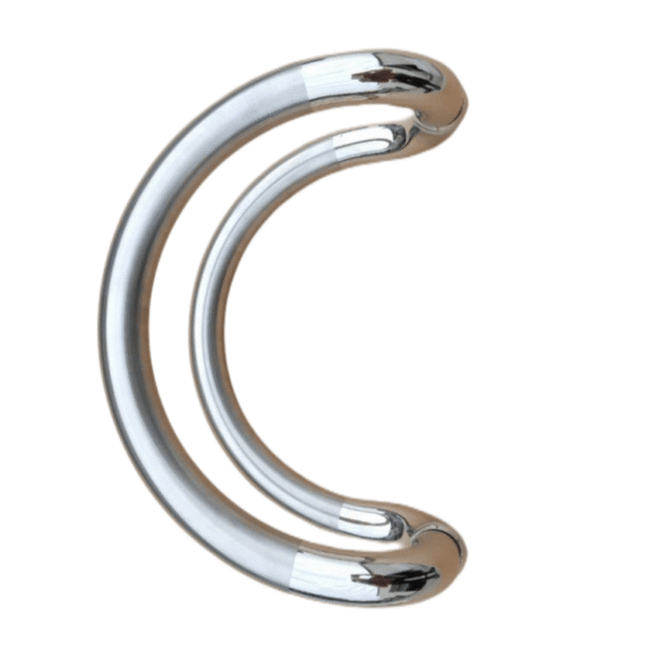 Personality Design Elbow Type C Tay nắm cửa kính cát trung bình bằng thép không gỉ Sus 304