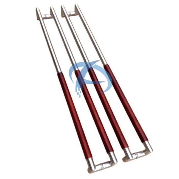 Đen Hình Vuông Thép Không Gỉ 304 Kính Cửa Vòi Hoa Sen Phụ Kiện Cửa Kính Trượt Gỗ Tay Nắm Kéo