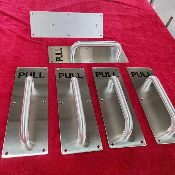 Factory kim loại thương mại Sus 304 thép không gỉ Tay nắm cửa ngoài bằng thép không gỉ
